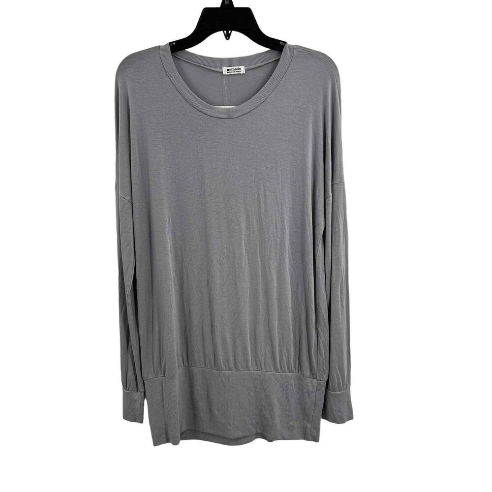 LAMade Grey Arlene Tunic Top Size Small‎ New